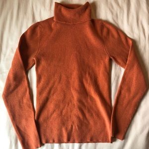 Orange Old-Navy Turtleneck